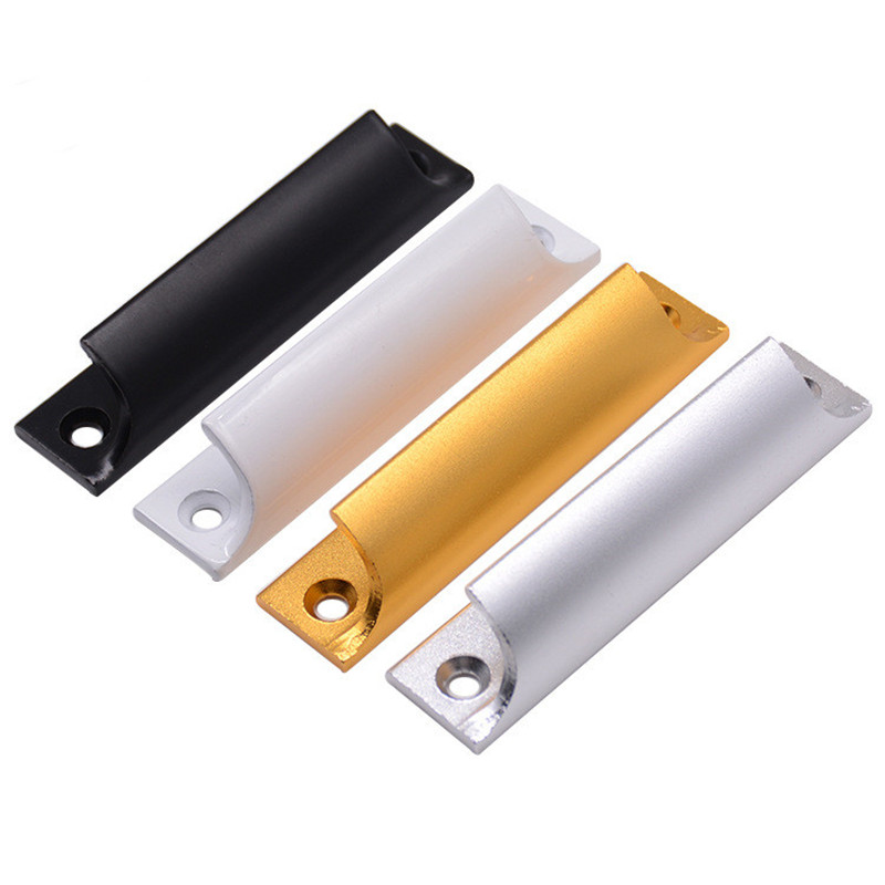 Furniture Hardware Drawer Pulls - New Aluminum Alloy Door Handle Push-pull