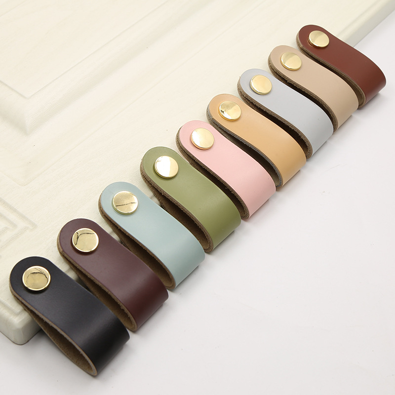 Furniture Hardware Drawer Pulls - Nordic Style Furniture Handle Solid Color