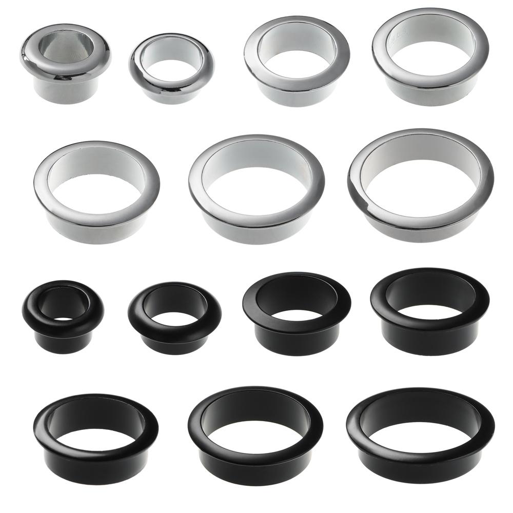 Furniture Hardware Outlet - Zinc Alloy Computer Desk Cable Grommets