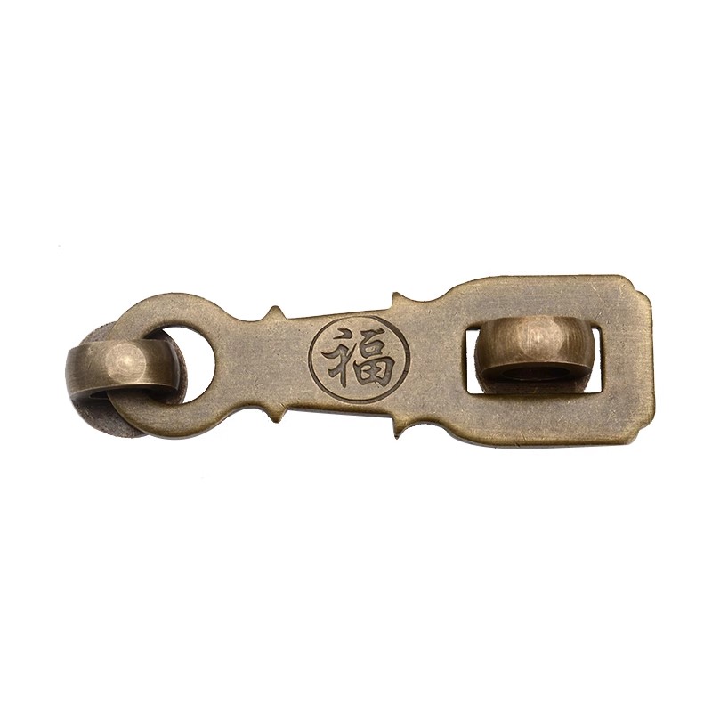 Furniture Hardware Bolts - FU Furniture Door Brass Hasp Cabinet