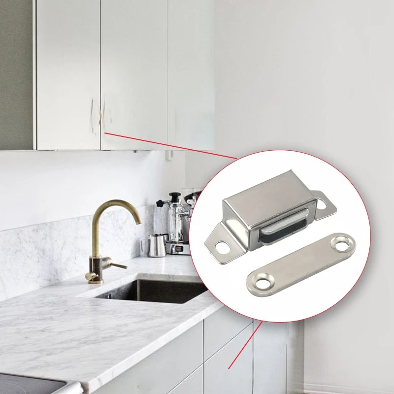 Used Furniture Hardware - 5/12/20pcs magnetic door Catch Latch, magnetic