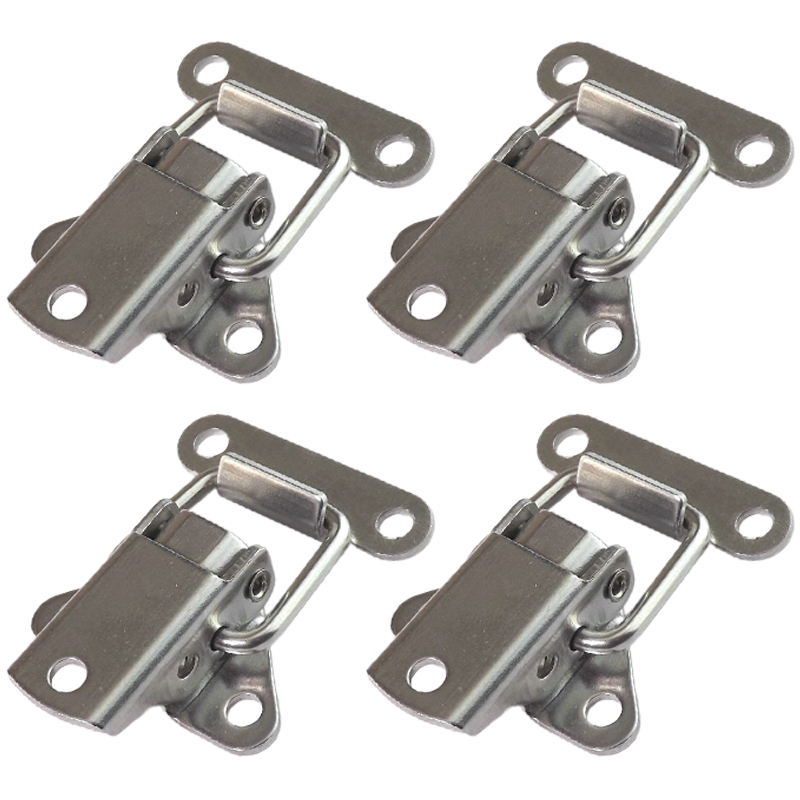 Furniture Hardware Accessories - 1/4Pcs Stainless Steel Mini Buckle Cabinet