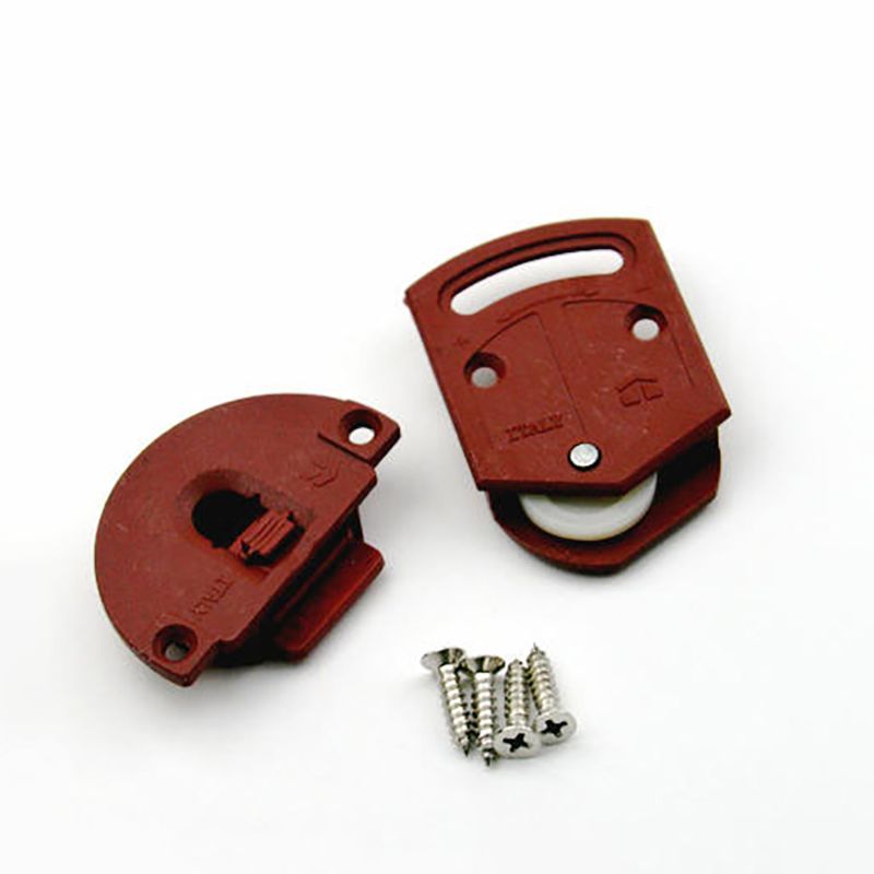 Furniture Hardware Vintage - 1 Set Plastic Wheels Vintage Wardrobe