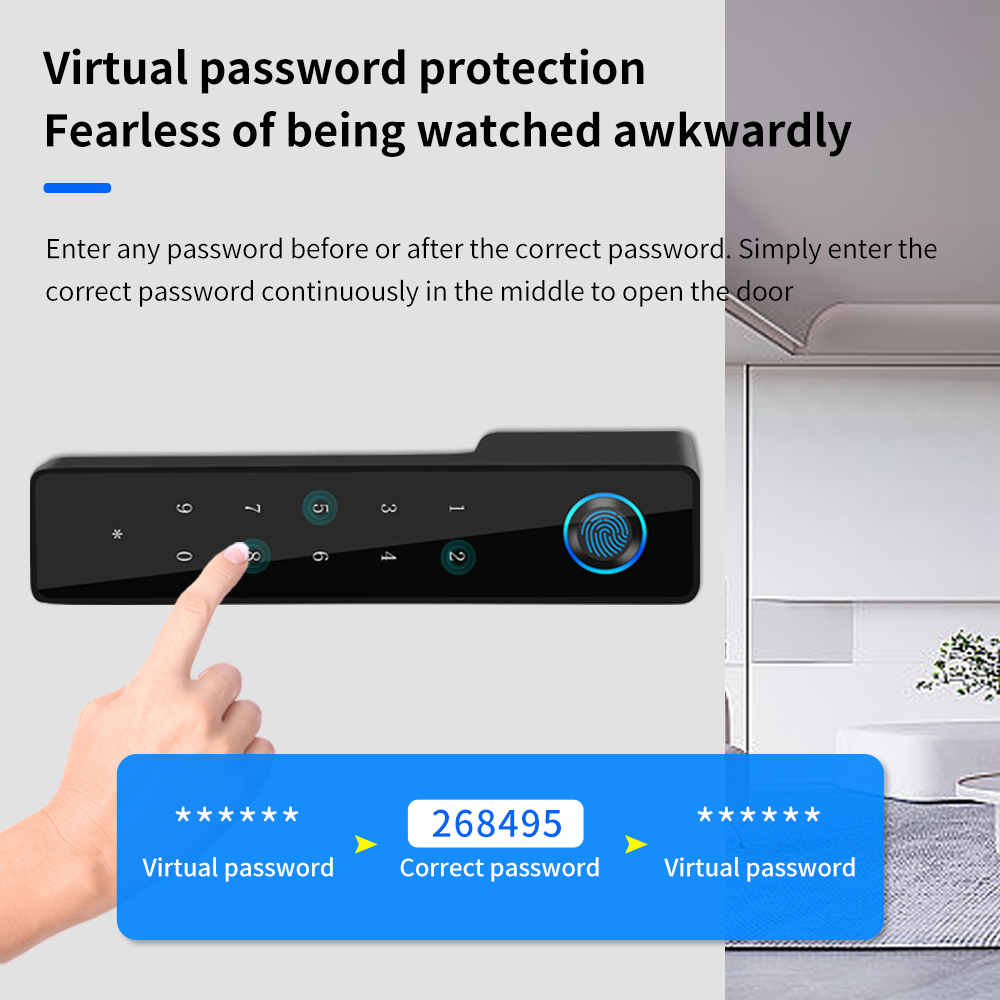 Minimalist Electronic Fingerpr - Furniture Hardware Bolts ulasan dan harga
