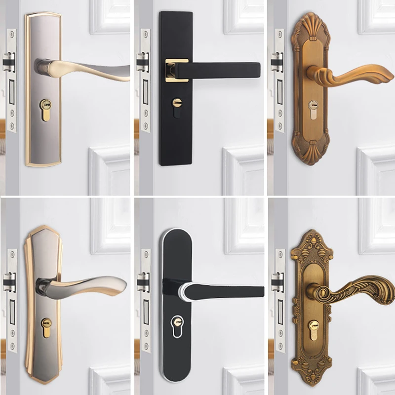 Bedroom Wooden Door Lock Set H - Furniture Hardware Bolts ulasan dan harga