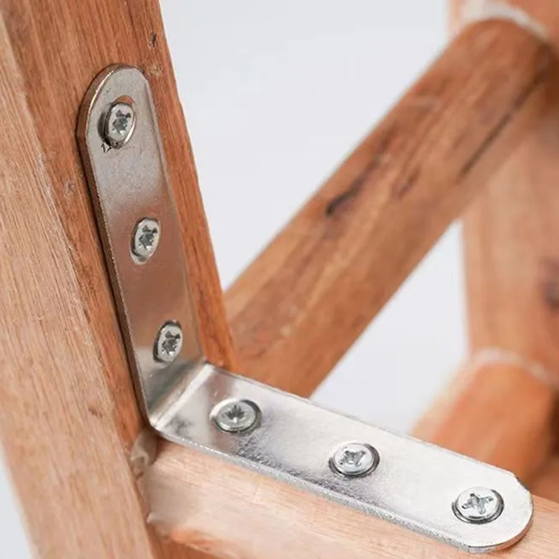 4pcs Right Angle Brackets, L-S - Used Furniture Hardware ulasan dan harga
