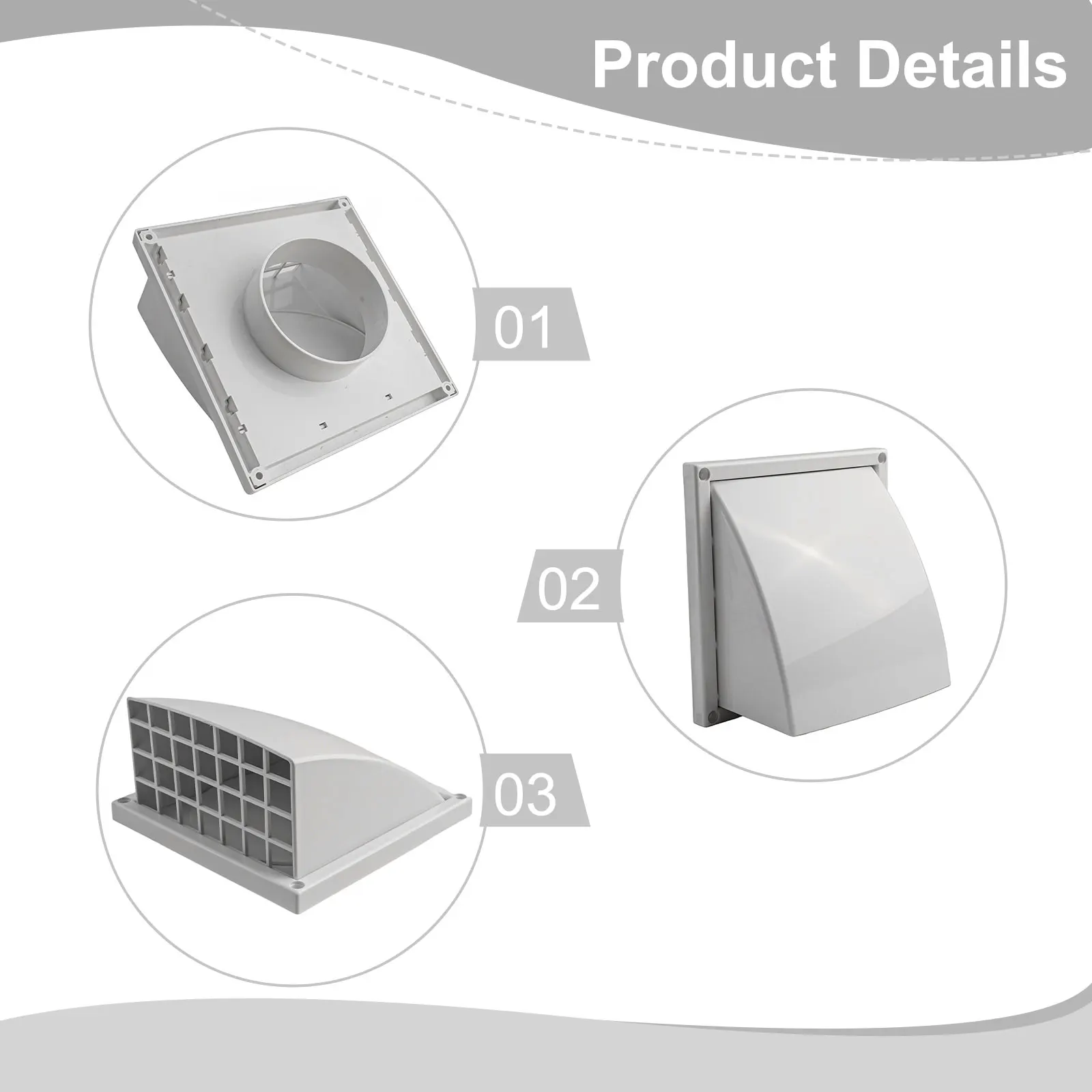 100MM, 125MM, 150MM Exterior W - Furniture Hardware Outlet ulasan dan harga