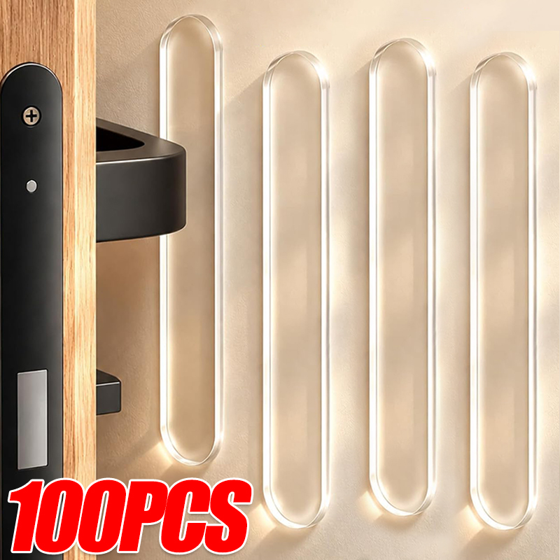 Silicone Cabinet Bumpers Strip - Furniture Hardware Supplies ulasan dan harga