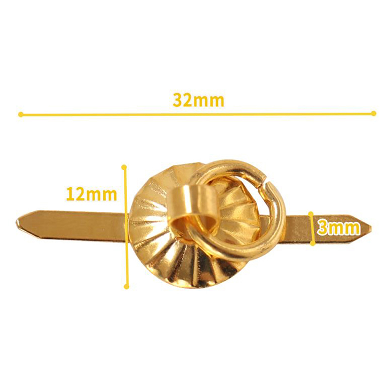 4pcs 1/12 Hardware Golden Meta - Furniture Hardware Drawer Pulls ulasan dan harga