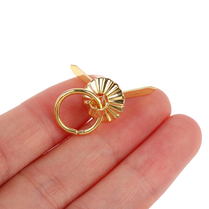 4pcs 1/12 Hardware Golden Meta - Furniture Hardware Drawer Pulls ulasan dan harga