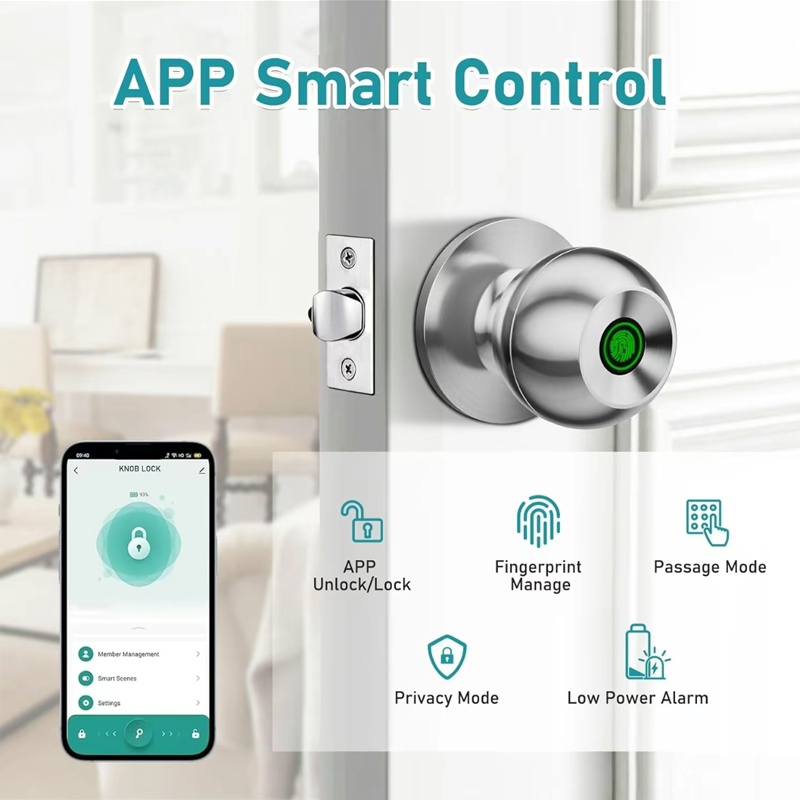 Bluetooth Tuya APP Control Sma - Zinc Furniture Hardware ulasan dan harga