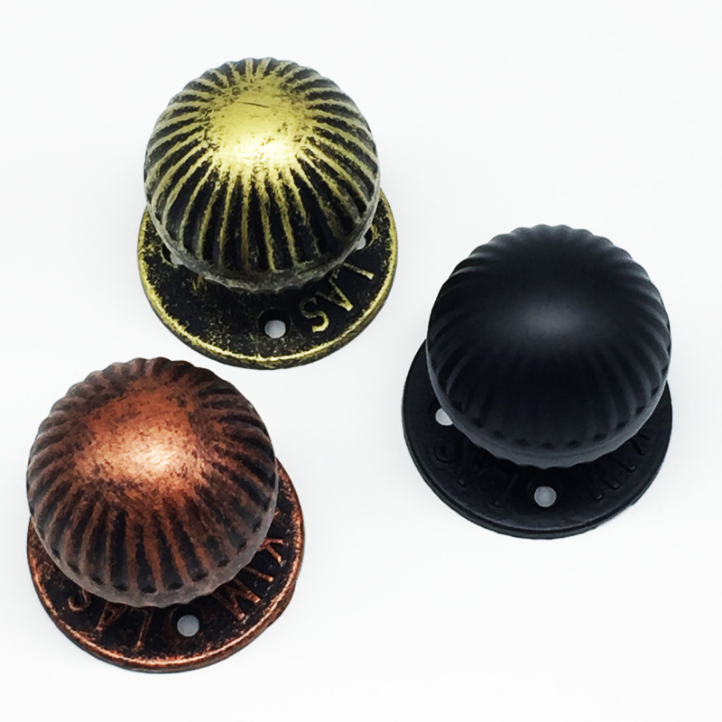 Round Ball Vintage Iron Wooden - Furniture Hardware Vintage ulasan dan harga