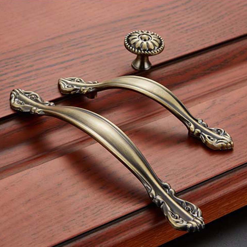 Vintage Bronze Wardrobe Dresse - Furniture Hardware Drawer Pulls ulasan dan harga