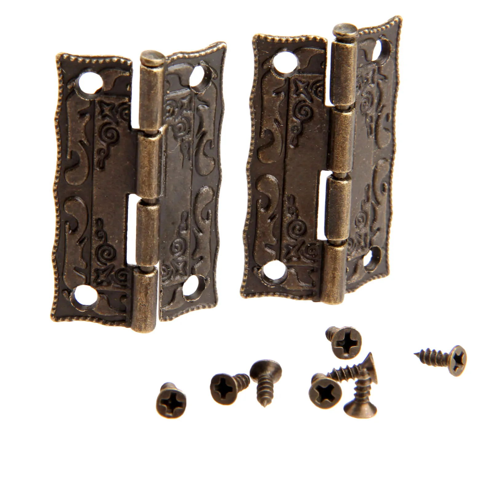 10pcs Hinges 36*23mm Iron Anti - Furniture Hardware Vintage ulasan dan harga