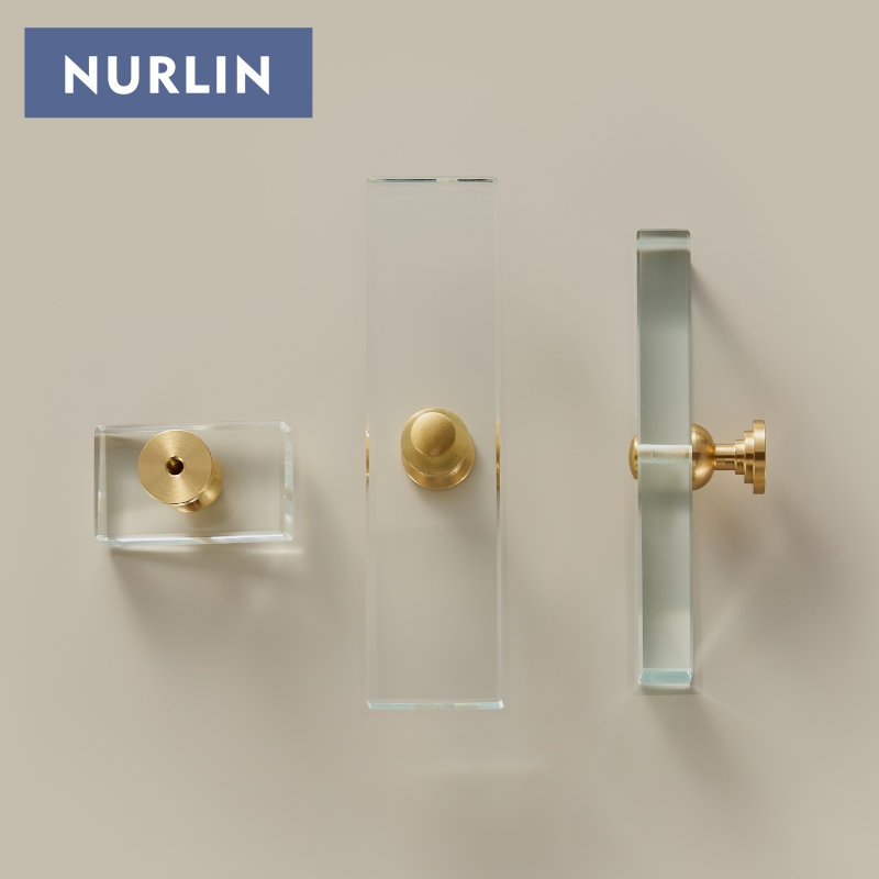 Nurlin Brass Acrylic Cabinet D - Furniture Hardware Vintage ulasan dan harga