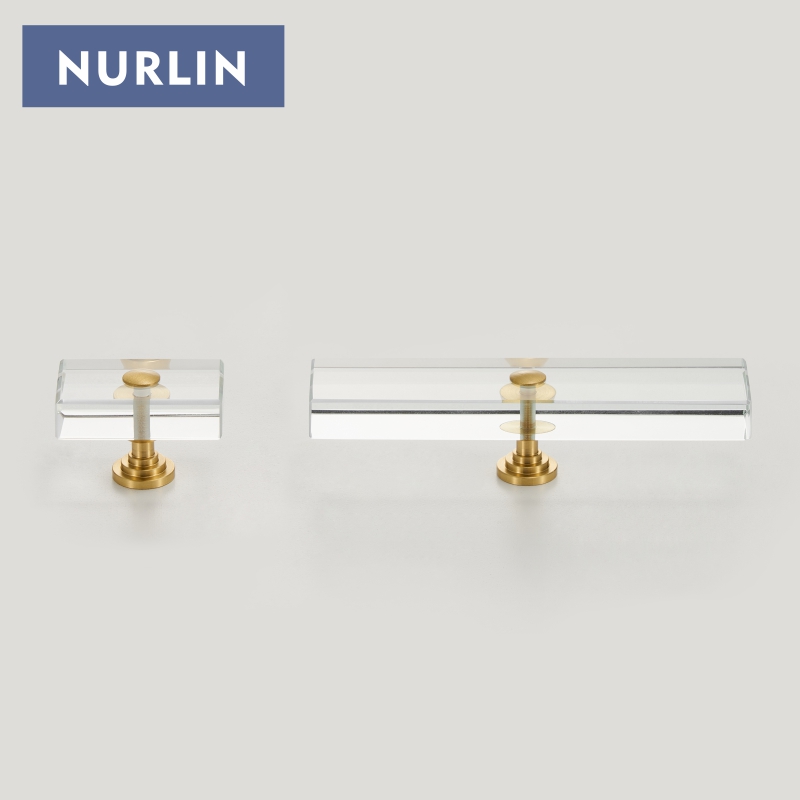 Nurlin Brass Acrylic Cabinet D - Furniture Hardware Vintage ulasan dan harga