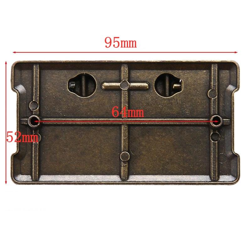 4Pcs Vintage Antique Bronze Dr - Furniture Hardware Supplies ulasan dan harga