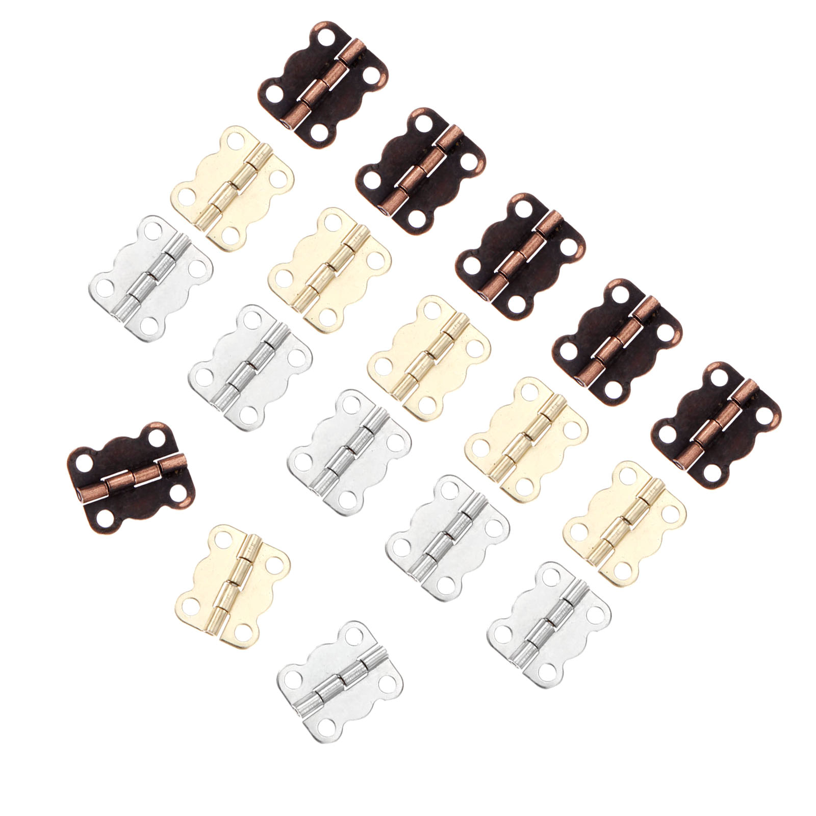 10pcs Butterfly Hinges w/screw - Furniture Hardware Vintage ulasan dan harga