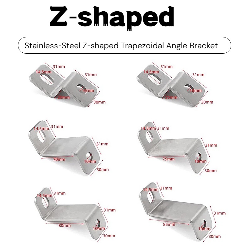 3mm Thick Stainless‑Steel Z‑Sh - Z. A. Furniture ulasan dan harga