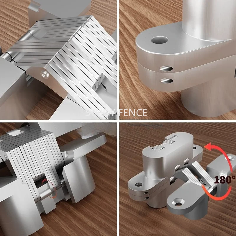 2PCS Metal Concealed Cross Hin - Used Furniture Hardware ulasan dan harga
