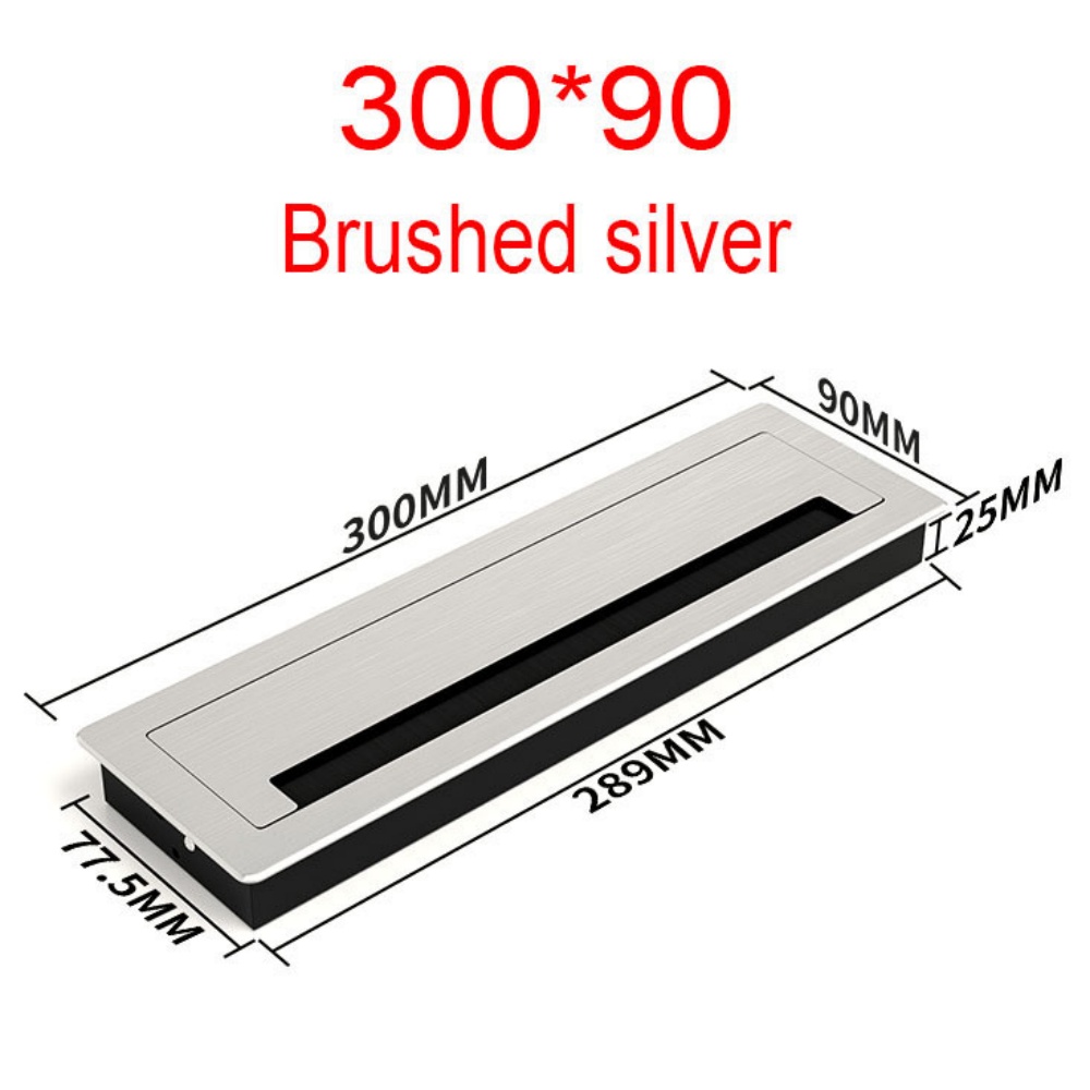 1PC Aluminum Alloy Rectangular - Furniture Hardware Outlet ulasan dan harga