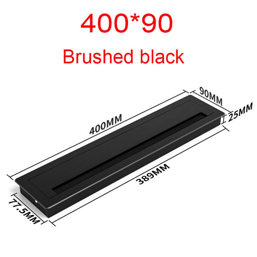 1PC Aluminum Alloy Rectangular - Furniture Hardware Outlet ulasan dan harga