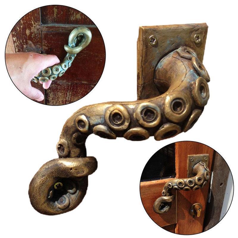 Vintage Octopus Door Knob Outd - Furniture Hardware Drawer Pulls ulasan dan harga