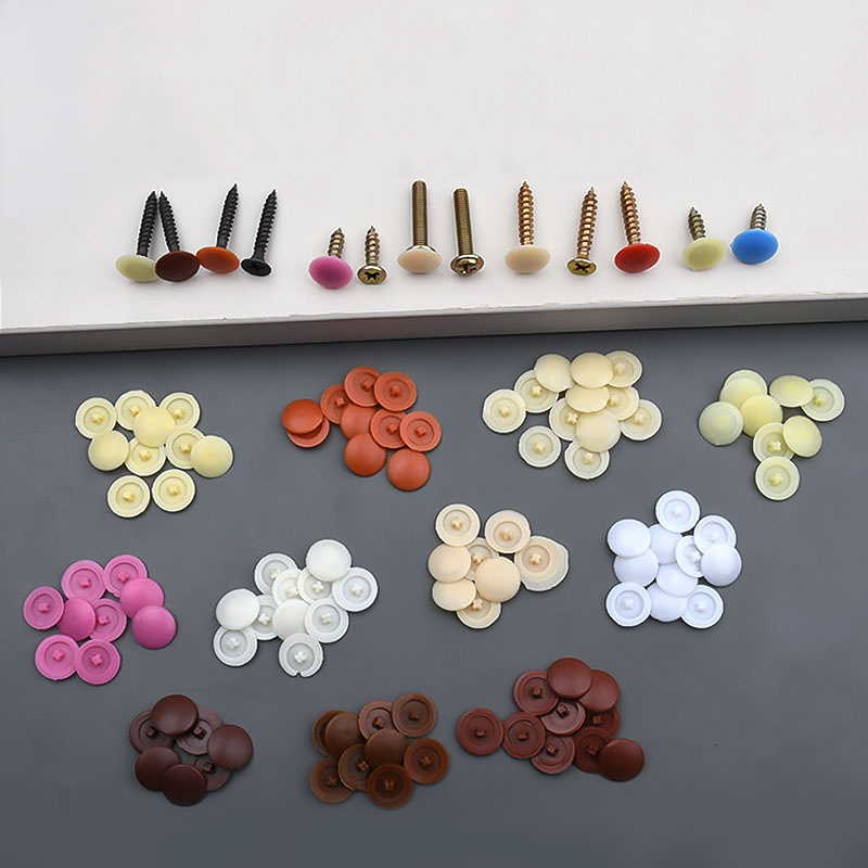 100/500/1000pcs Plastic Screw  - Furniture Hardware Bolts ulasan dan harga