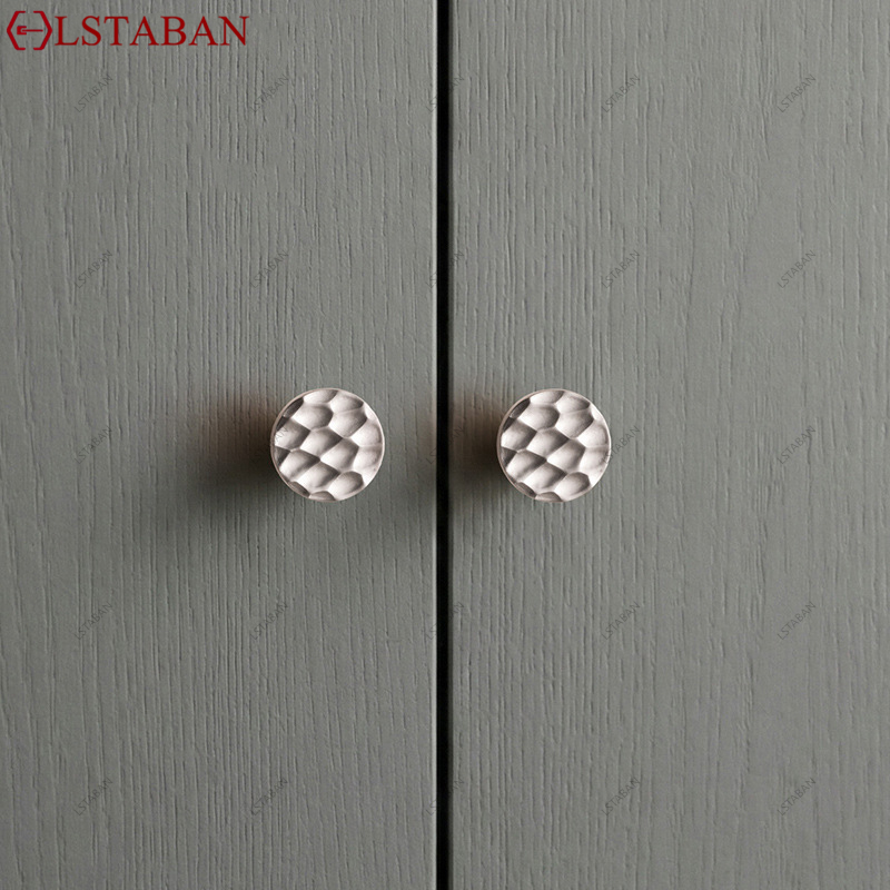 Half-Moon Hammered Texture Kit - Furniture Hardware Drawer Pulls ulasan dan harga
