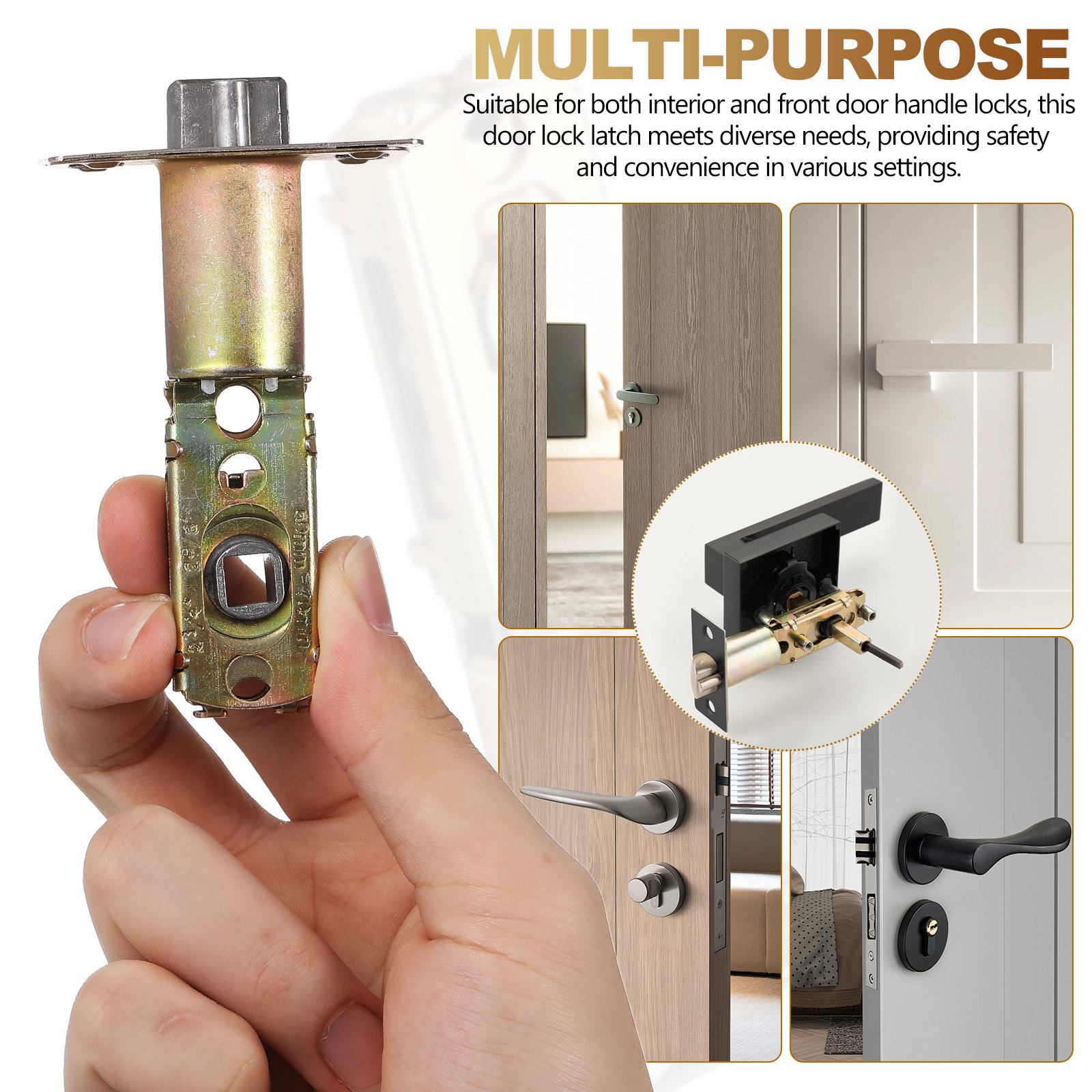 Adjustable Door Latch Hardware - Zinc Furniture Hardware ulasan dan harga