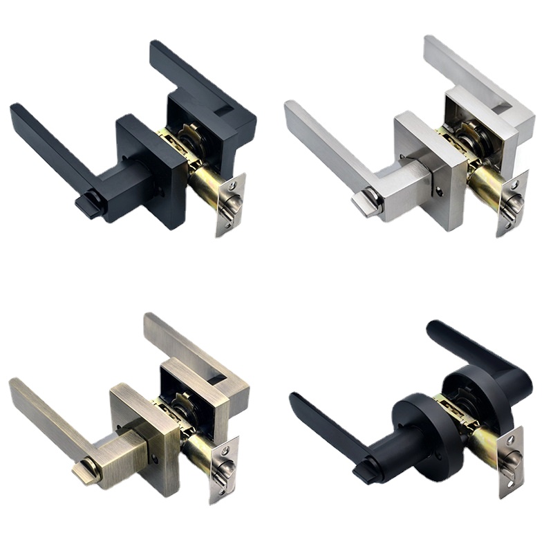Black Door Handle Door Handle  - Zinc Furniture Hardware ulasan dan harga