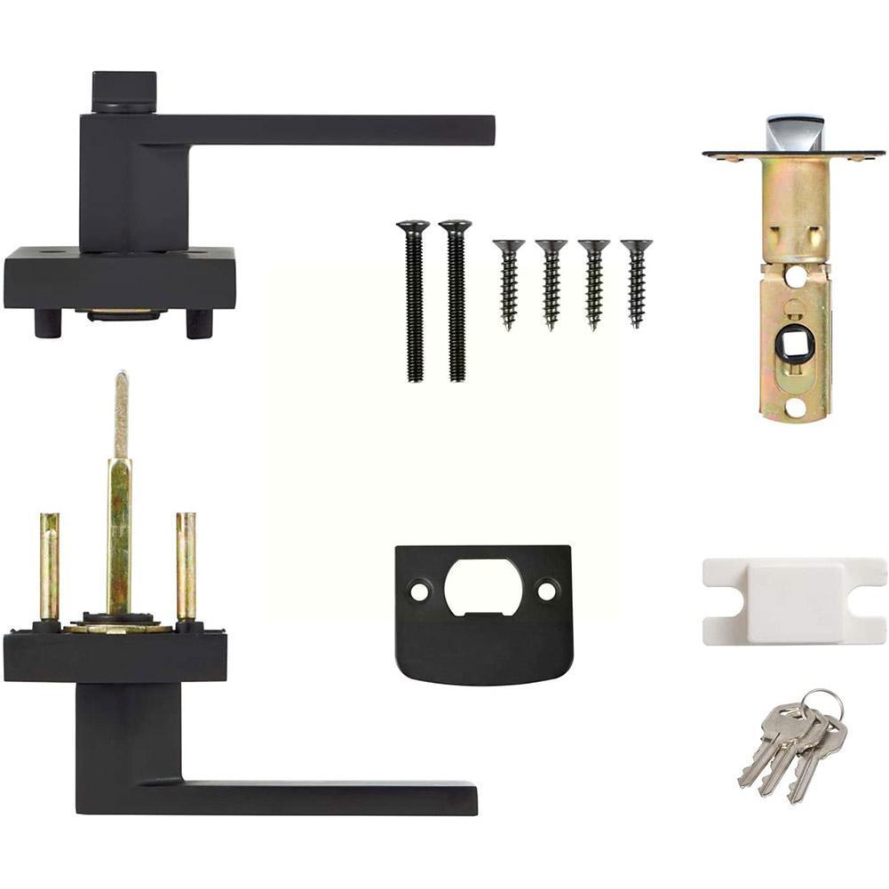 Black Door Handle Door Handle  - Zinc Furniture Hardware ulasan dan harga