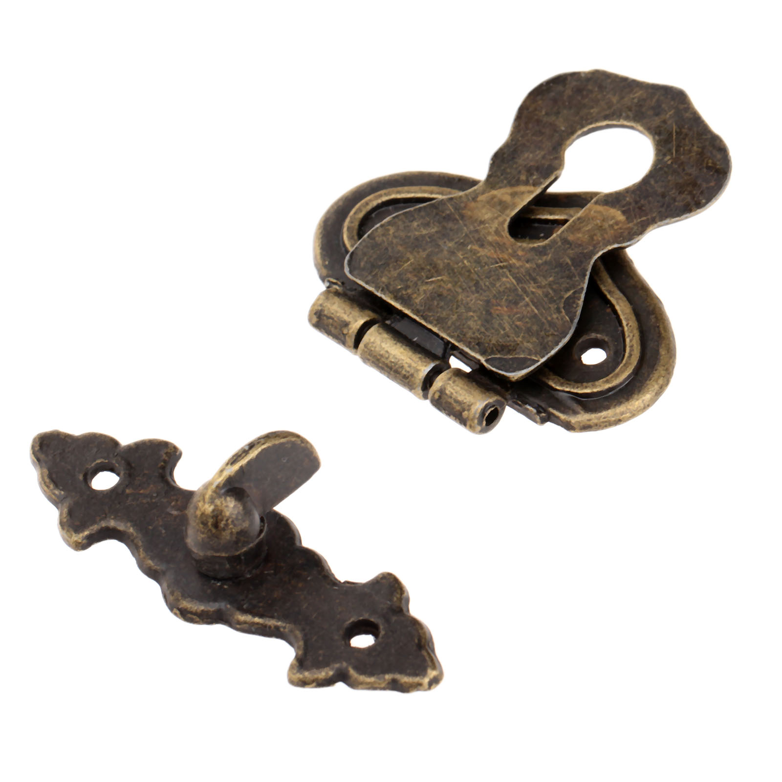 5Pcs 63x47mm Antique Metal Loc - Furniture Hardware Vintage ulasan dan harga