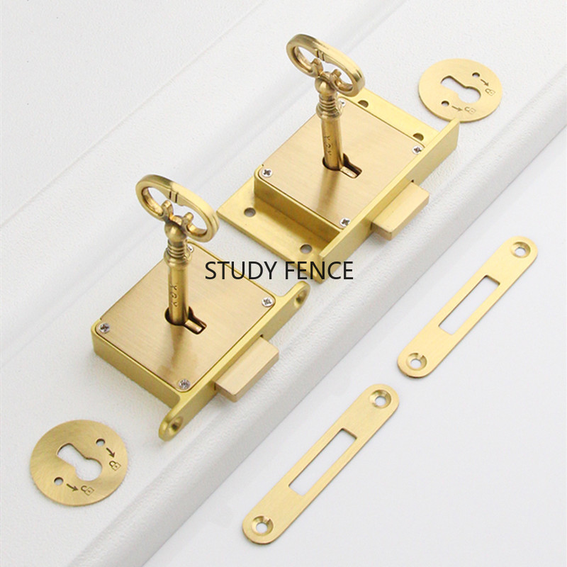 1PC Antique Metal Drawer Lock  - Furniture Hardware Bolts ulasan dan harga