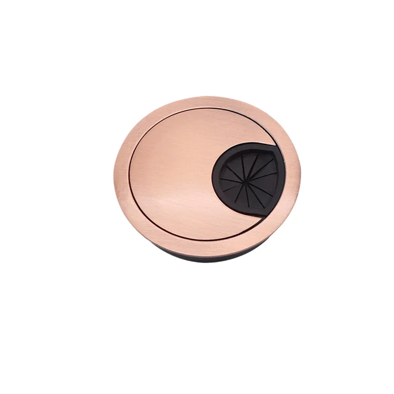 1Pcs Desk Wire Hole Cover Base - Zinc Furniture Hardware ulasan dan harga