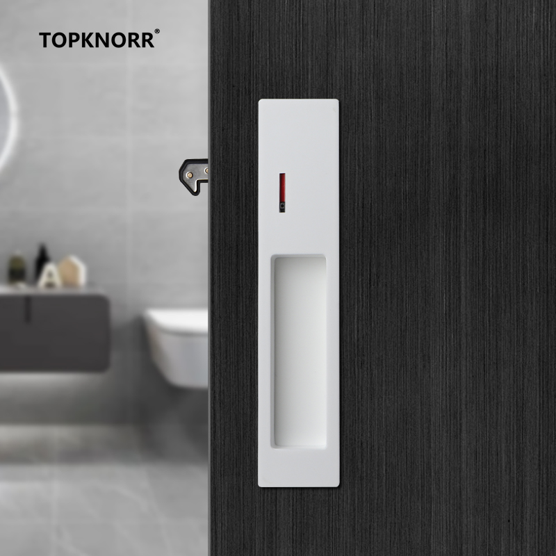 Invisible Sliding Door Lock Pu - Zinc Furniture Hardware ulasan dan harga
