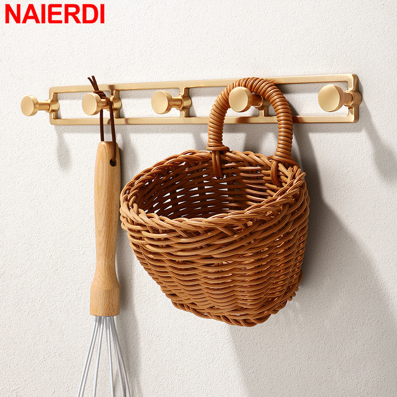 NAIERDI Wall Hanging Single Ho - Zinc Furniture Hardware ulasan dan harga