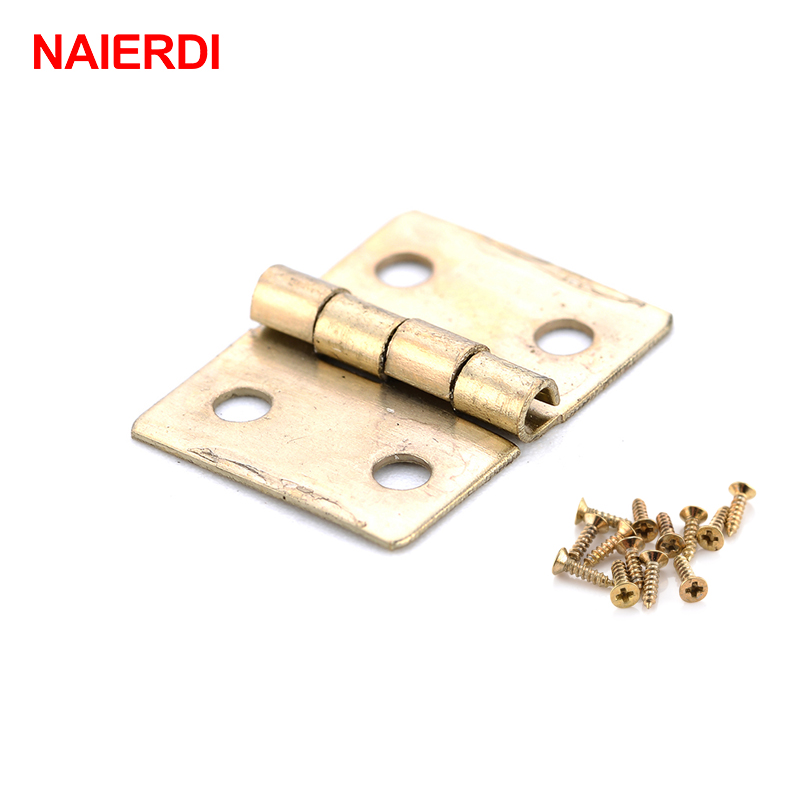 50PCS NAIERDI Antique Hinge Mi - Furniture Hardware Vintage ulasan dan harga