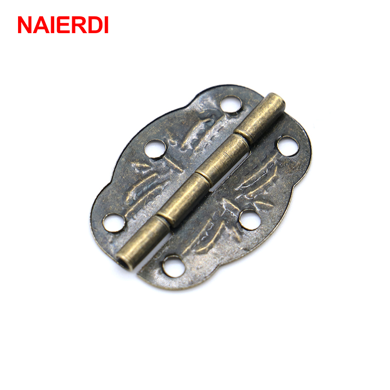 20pcs NAIERDI Bronze Hinges De - Furniture Hardware Vintage ulasan dan harga