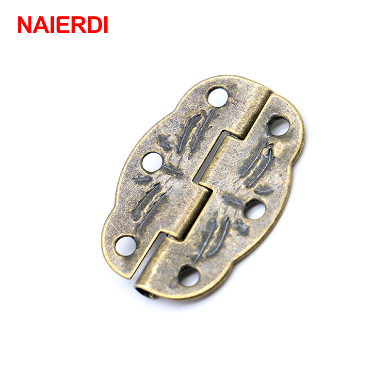 20pcs NAIERDI Bronze Hinges De - Furniture Hardware Vintage ulasan dan harga