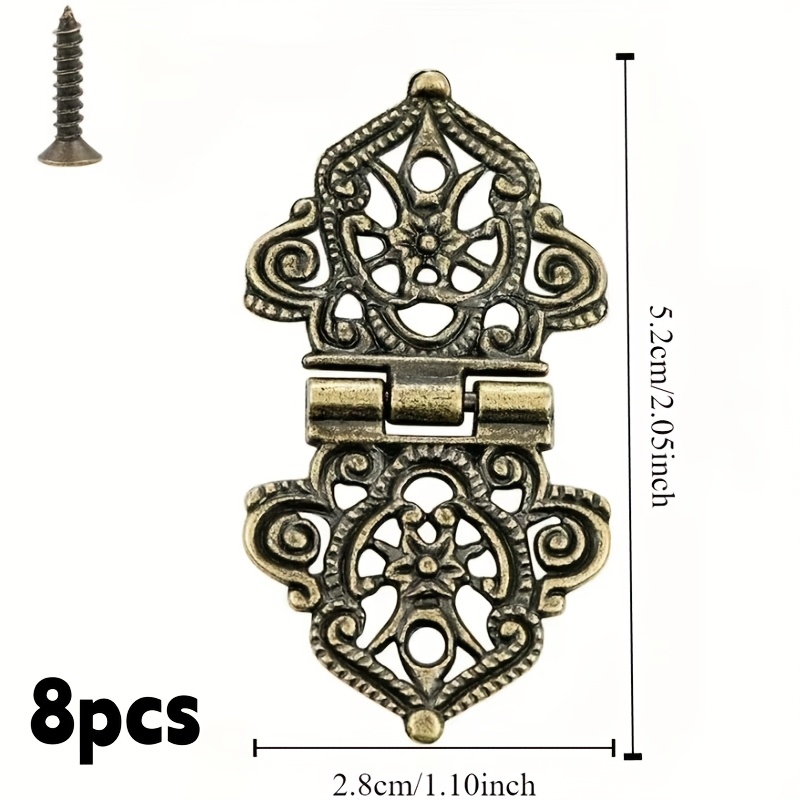 8PCS Vintage Alloy Hollow Flow - Furniture Hardware Vintage ulasan dan harga