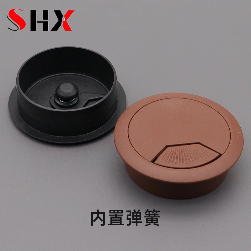 80mm Round Wire Hole Cover Gre - Furniture Hardware Outlet ulasan dan harga