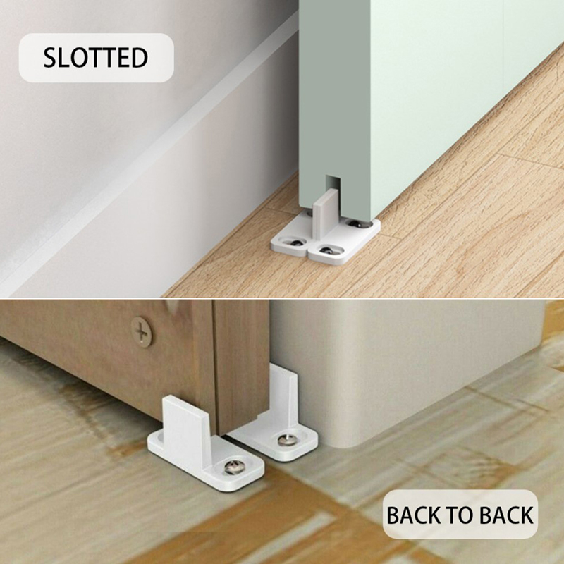 2pc Sliding Floor Guide Adjust - Furniture Hardware Accessories ulasan dan harga