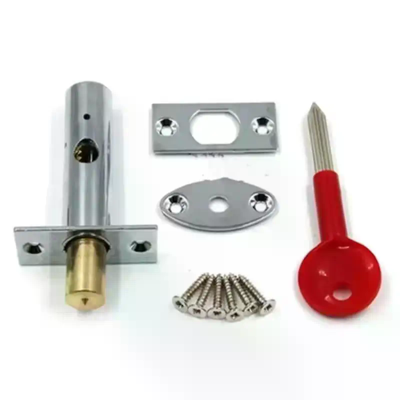 Stainless Steel Pipe Lock Invi - Furniture Hardware Accessories ulasan dan harga