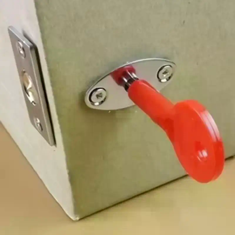 Stainless Steel Pipe Lock Invi - Furniture Hardware Accessories ulasan dan harga